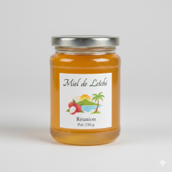 Miel de Letchi – Pot 250 g